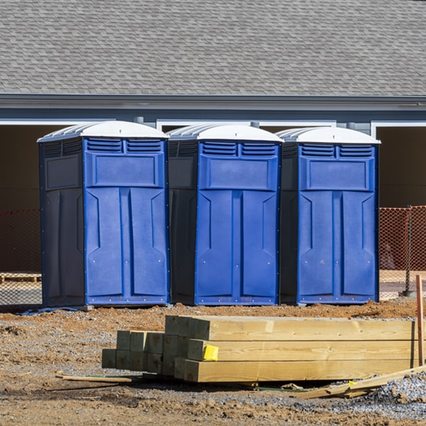 do you offer hand sanitizer dispensers inside the porta potties in Tahlequah Oklahoma